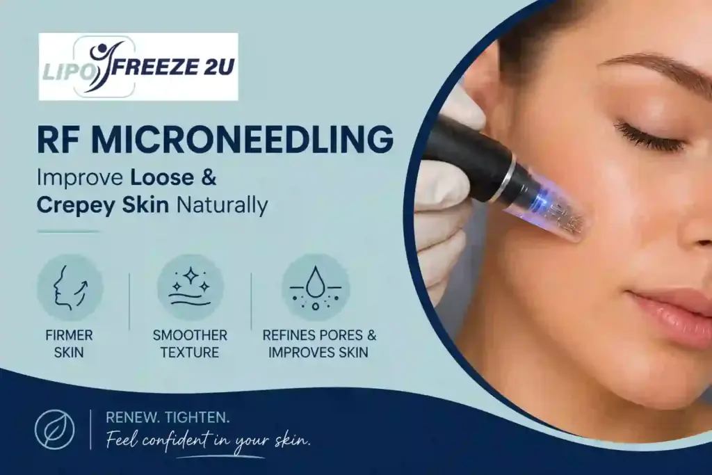 Can RF Microneedling Help Improve Loose and Crepey Skin Beaconsfield?